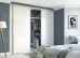 Fully Framed Sliding Wardrobe Doors Super White Glass