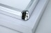 Semi Frameless Shower Screen Corner Entry with Double Sliding Doors 2000H Adjustable
