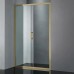 Semi Frameless Shower Screen Wall to Wall with Sliding Door 2000H Adjustable