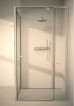 Semi Frameless Shower Screen Corner With Magnetic Pivot Door and Return 1950H adjustable