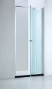 Semi Frameless Shower Screen wall to Wall With Pivot Door 2000H Adjustable