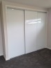 Frameless Sliding Wardrobe Doors Super White Glass