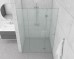 Frameless Shower Screen Wall to Wall Hinge Panel & Door & Infill 2050H