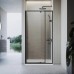 Semi Frameless Shower Screen wall to Wall With Pivot Door 2000H Adjustable