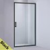 Semi Frameless Shower Screen Wall to Wall with Sliding Door 2000H Adjustable