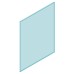 Frameless Pool Fence Panel 12mm Clear Toughened Glass 1200H