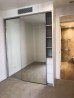 Frameless Sliding Wardrobe Doors Mirror Finish