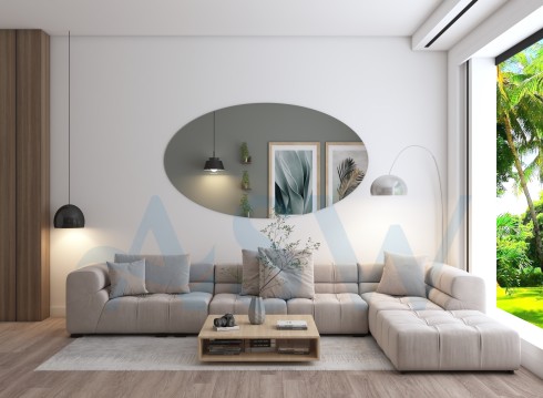 Custom Oval Mirror Cut to Size