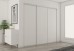 Slim Line Framed Sliding Wardrobe Doors Melamine
