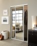Fully Framed Sliding Wardrobe Doors Mirror Finish