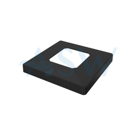 MADRID Square Slimline Domical Cover for Base Plate Spigot