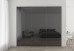 Frameless Sliding Wardrobe Doors Grey Mirror