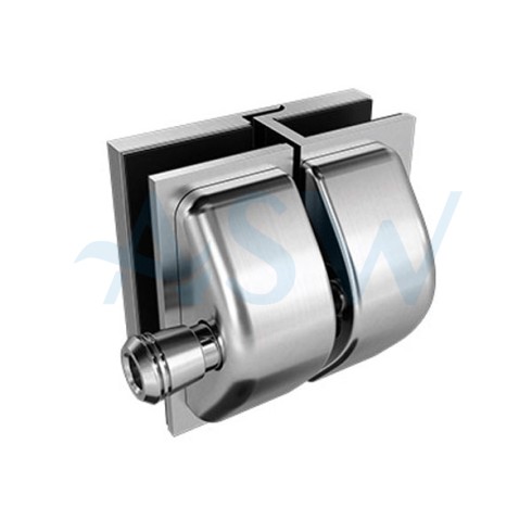 MASTER Friction Glass to Glass 180 Stainless Latch Kit