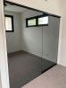 Frameless Sliding Wardrobe Doors Grey Mirror