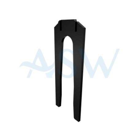 MADRID TILT 3mm thick Back Packer - HDPE black