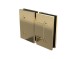 Glass to Glass 180 Degree Shower Screen Hinge