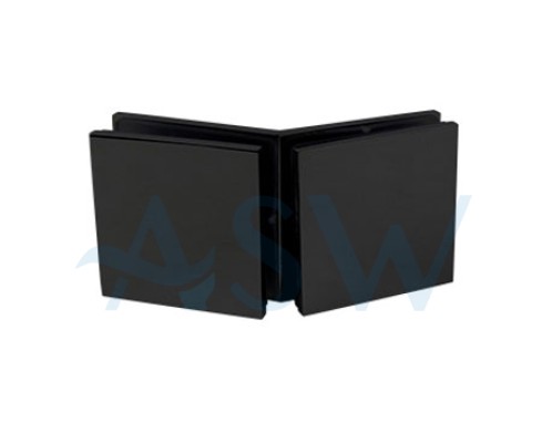 Glass to Glass 135 Degree Bracket Mechanical Fixing