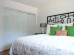 Frameless Sliding Wardrobe Doors Greenish White Glass Finish