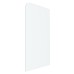 Frameless Shower Screen Fixed Free Standing Panel 2050H with Radius corner 200mm