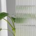 Ultra Clear Screen Fluted Glass 2050H with Right Radius Corner 200mm