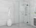 Frameless Shower screen Corner Hinge Panel & Door & Infill & Return 2050H