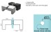 Door Knob Square L Shape