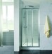 Fully Framed Corner Shower Screen Sliding Door 2000H Chrome