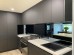 Custom made mirror toughened glass splashback