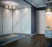 Fully Framed Sliding Wardrobe Doors Textured Marble Finish
