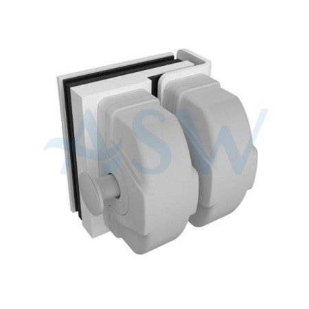 Master Range Glass to Wall to Square Post Latch Kit