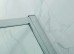 Semi Frameless Shower Screen Corner Entry with Double Sliding Doors 2000H Adjustable