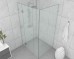 Frameless Shower screen Corner Hinge Panel & Door & Infill & Return 2050H