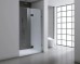 Frameless Shower Screen Wall to Wall Hinge Panel and Door 2050H