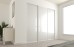 Fully Framed Sliding Wardrobe Doors Super White Glass