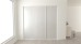 Fully Framed Sliding Wardrobe Doors Super White Glass