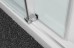 Frameless Shower Screen Wall to Wall Fixed & Sliding Door on Bathtub 1600H