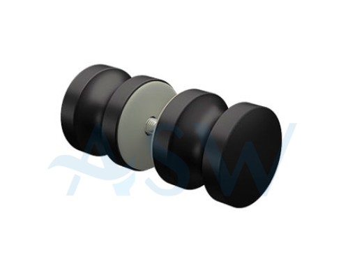 Door Knob Round Recessed