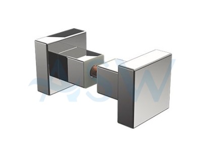 Door Knob Square Recessed