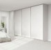 Slim Line Framed Sliding Wardrobe Doors Melamine