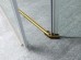 Frameless Shower Screen Diamond Shape with Hinged Door 2000H Pre-Drilled