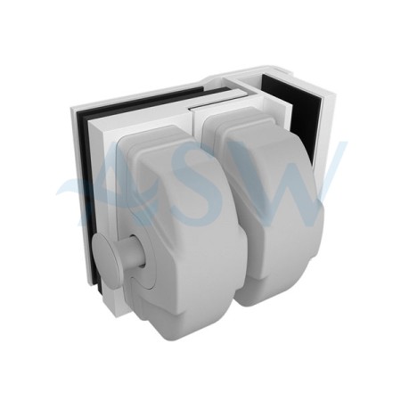 MASTER Friction Glass to Glass 90 external latch kit