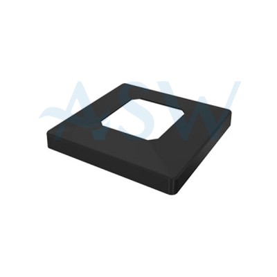 MADRID Square Slimline Domical Cover for Base Plate Spigot