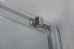Semi Frameless Shower Screen Corner shape with Sliding Door 2000H adjustable