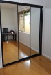 Slim Line Framed Sliding Wardrobe Doors Mirror Finish