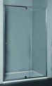 Semi Frameless Shower Screen Wall to Wall With Magnetic Pivot Door 1950H adjustable