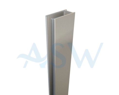 Extended U Channel 35mm deep for 10mm glass