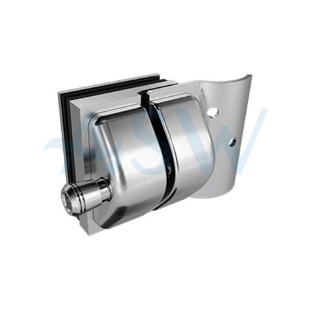 MASTER Round Stainless Steel Lockable Side Latch Face Mount