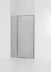 Semi Frameless Shower Screen Wall to Wall With Magnetic Pivot Door 1950H adjustable