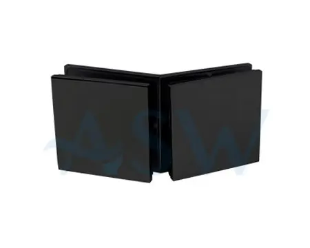 Glass to Glass 135 Degree Bracket Mechanical Fixing
