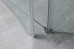 Frameless Shower Screen Diamond Shape with Hinged Door 2000H Pre-Drilled
